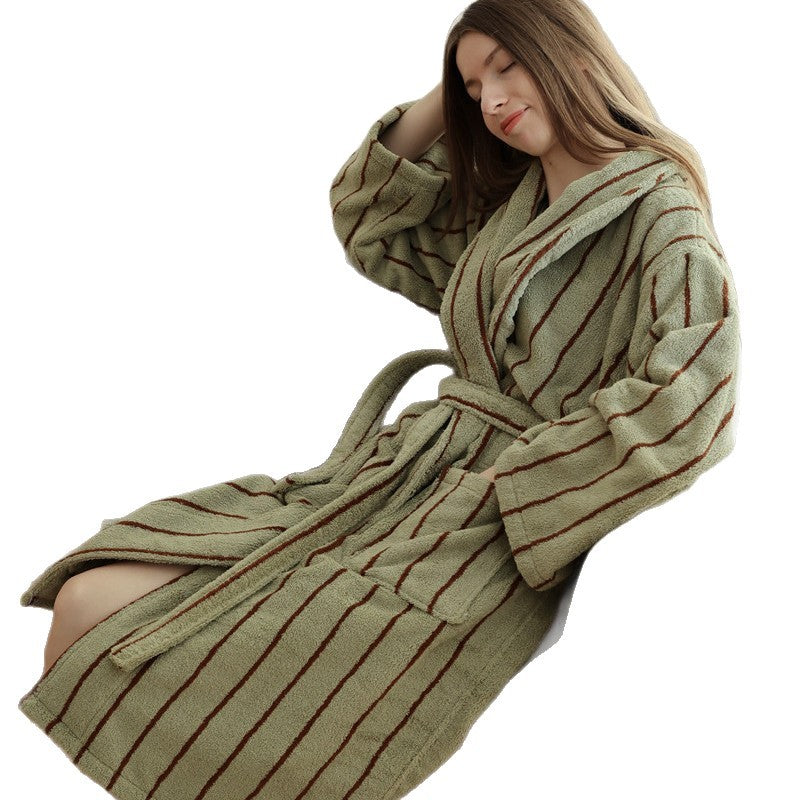 Adult couple bathrobes Wearduffled.com