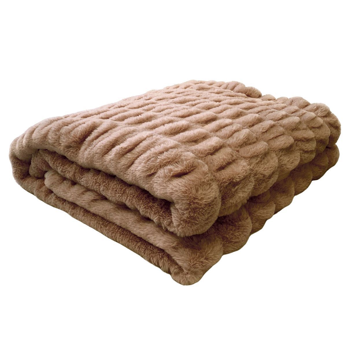 Luxury Rabbit Velvet Sofa Blanket Throw Blanket Wearduffled.com