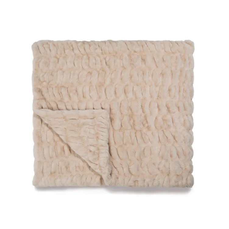 Luxury Rabbit Velvet Sofa Blanket Throw Blanket Wearduffled.com
