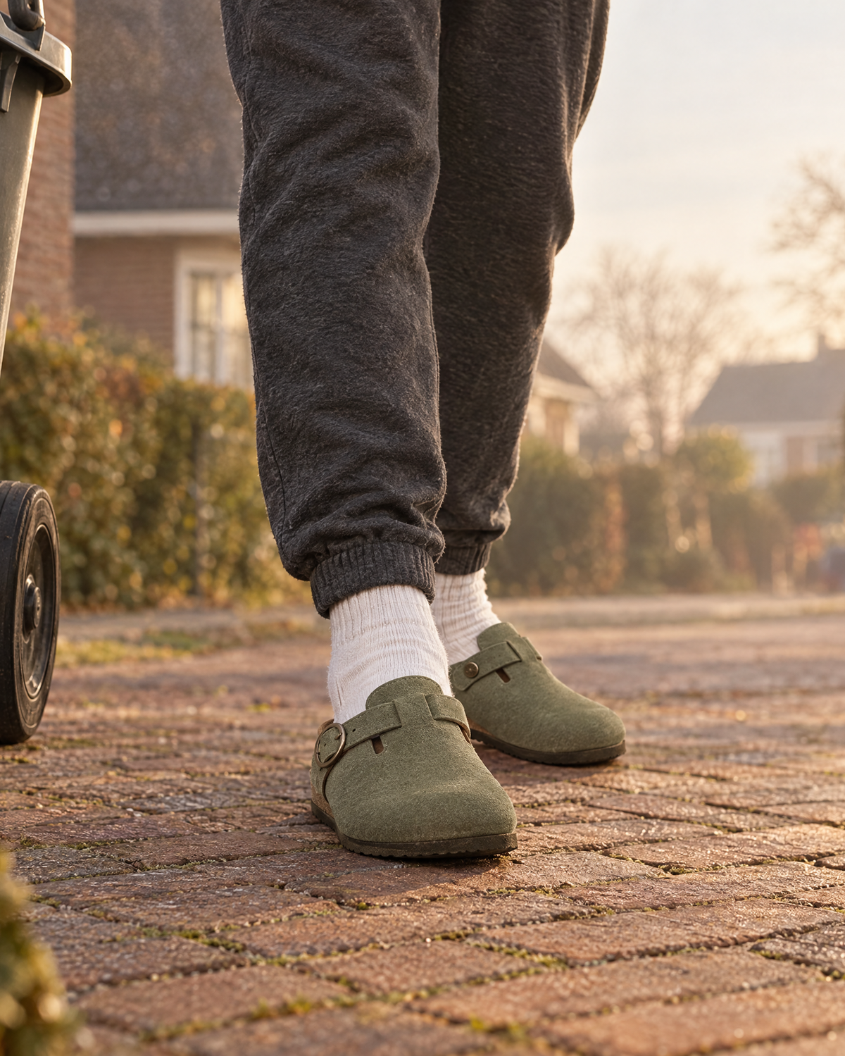 Vegan Suede Clogs Wearduffled.com