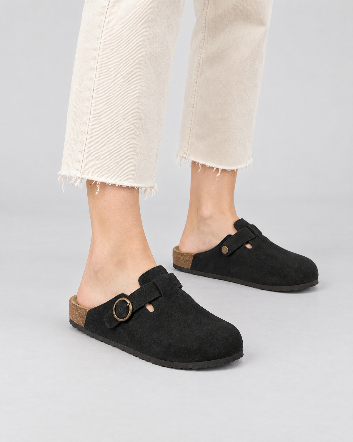 Vegan Suede Clogs - Unisex Wearduffled.com